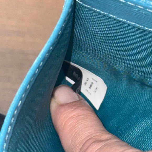 Furla Turquoise Compact Wallet - Picture 11 of 11